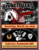 Tubefreeks at Cafe 611 - Frederick, MD - 3-25-23