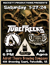 Tubefreeks at Adroit Theory Brewing Co - Purcellville-VA - 1-27-2024