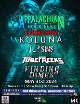 Tubefreeks at The Appalachian Rock Fest 2024!! Alumni Night! - 5-29-24